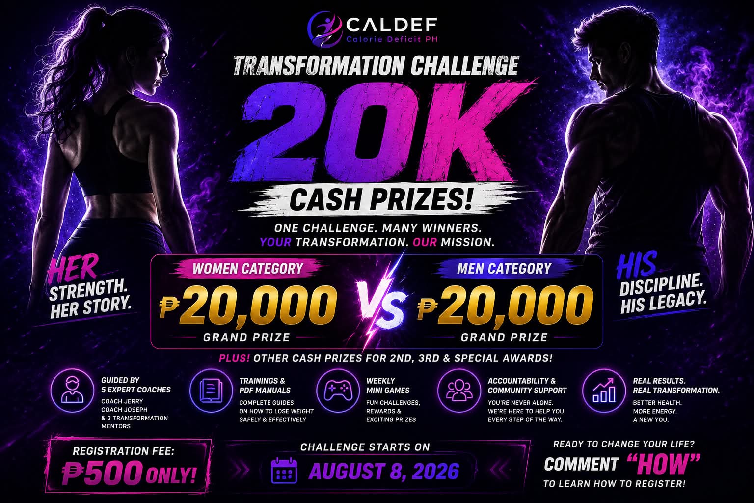 Official CALDEF Transformation Challenge poster