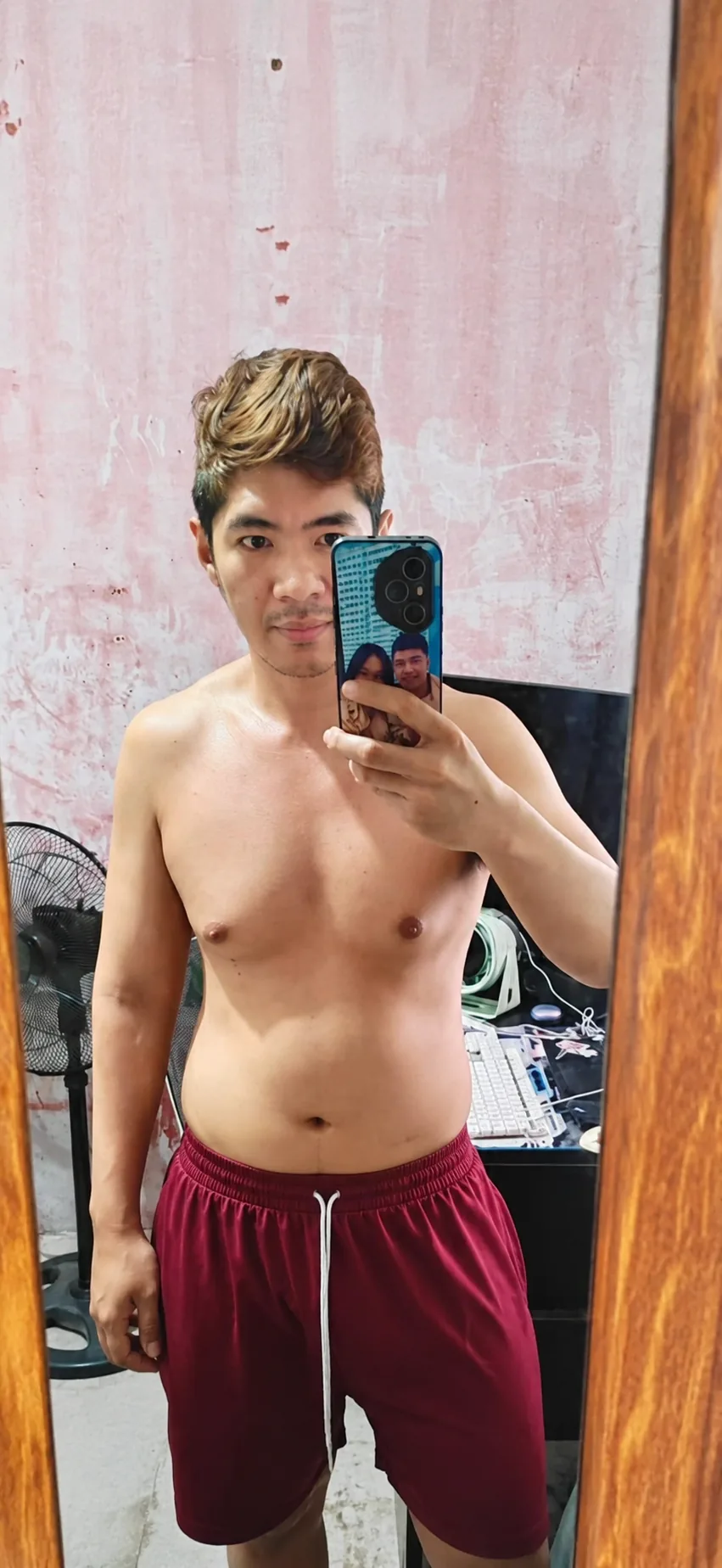 Neil Jayson Caballar before transformation