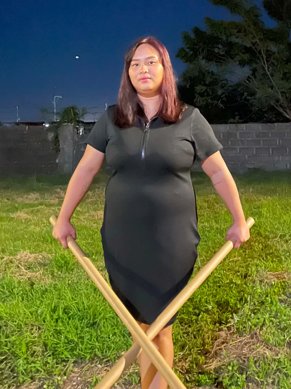 Anjelle before transformation